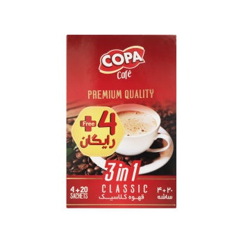  قهوه فوری 1×3 کوپا - 24 ساشه 18 گرمی633d0ff41d6dd104890